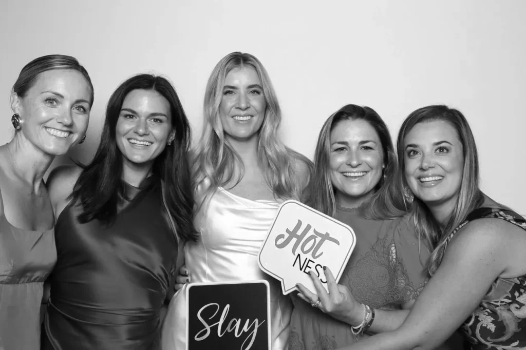 wedding black and white photo booth 1 4309612 One, Two, Smile! Photobooth