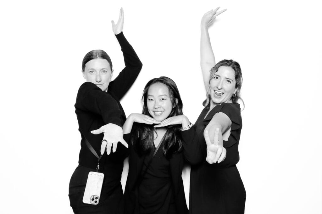 Glam Photo Booth Rental | Black & White Glam Booth 5 IMG 0196 One, Two, Smile! Photobooth
