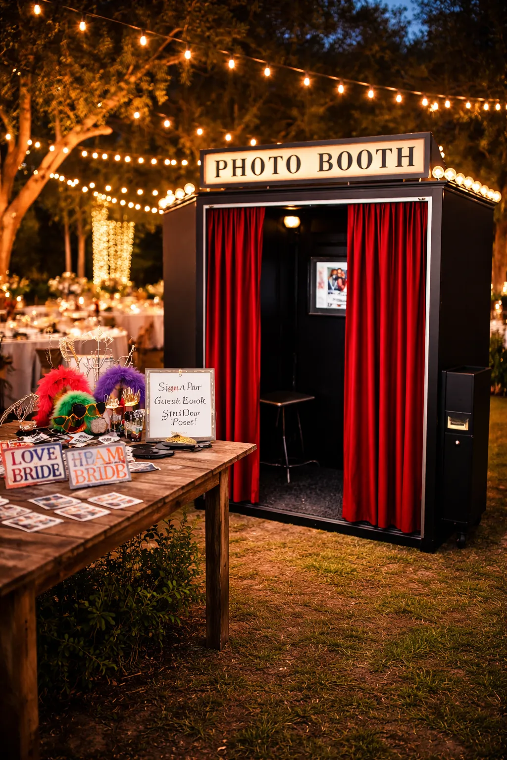 Enclosed Photo Booth Rental 1 One, Two, Smile! Photobooth