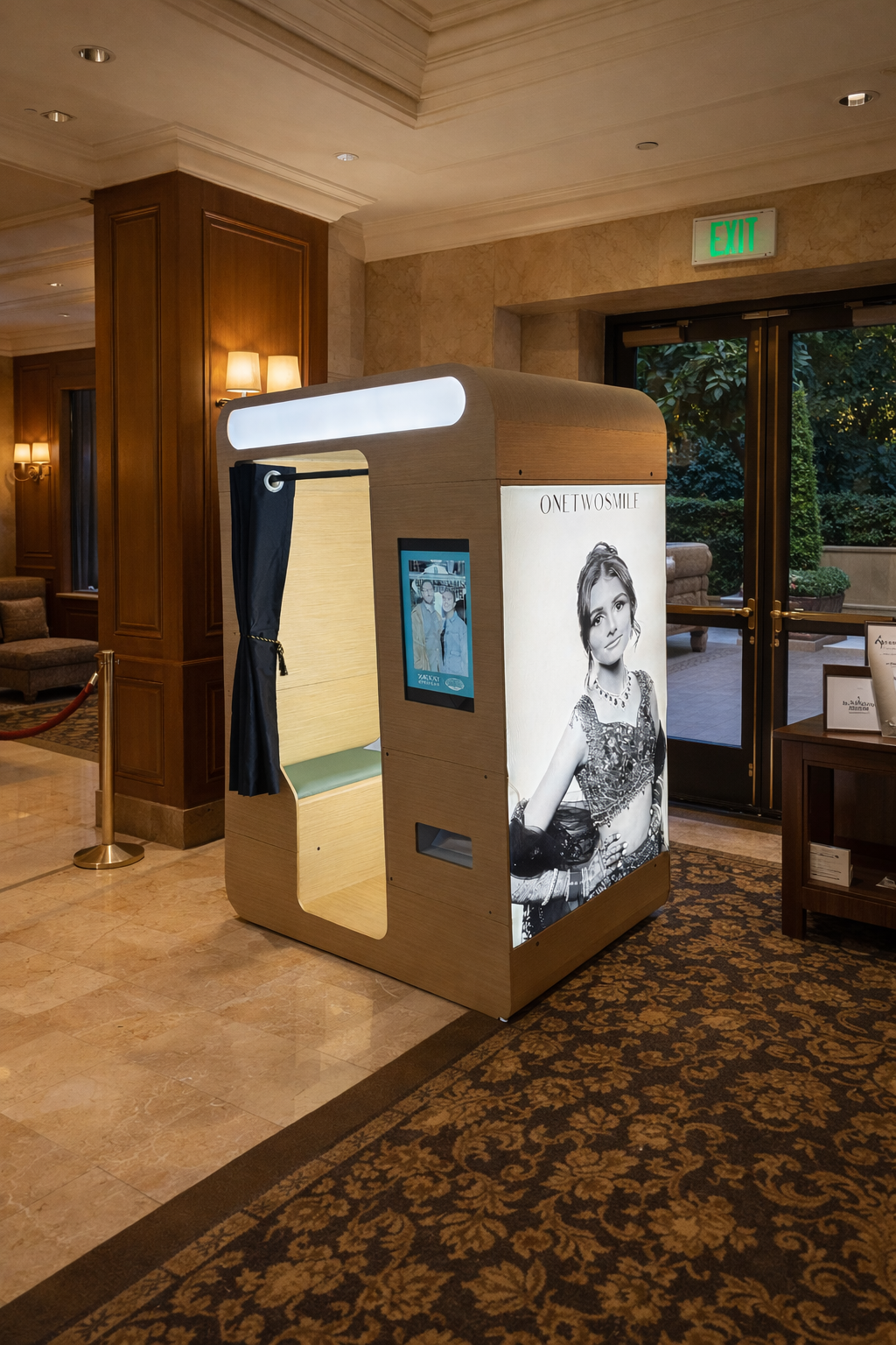 Enclosed Photo Booth