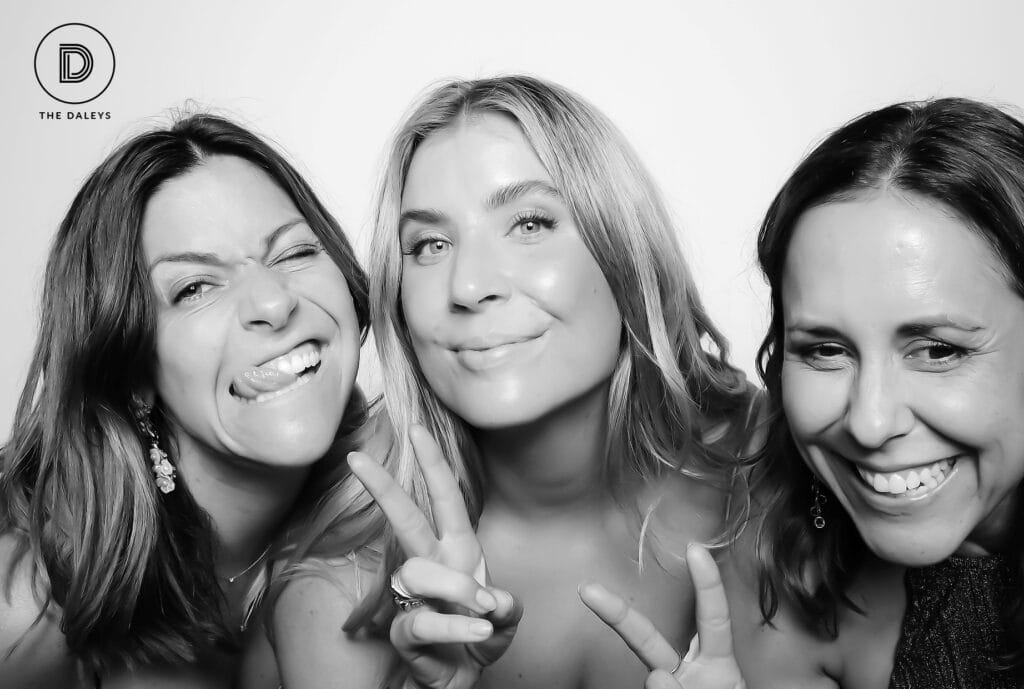 Glam Photo Booth Rental | Black & White Glam Booth 3 glam photo booth black and white One, Two, Smile! Photobooth