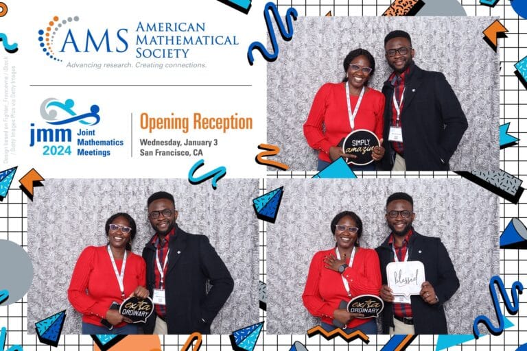 american Mathermatical Society photo booth in san francisco One, Two, Smile! Photobooth