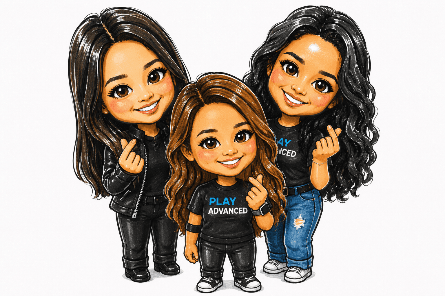 Las Vegas Photo Booth Rental 1 caricature3 One, Two, Smile! Photobooth